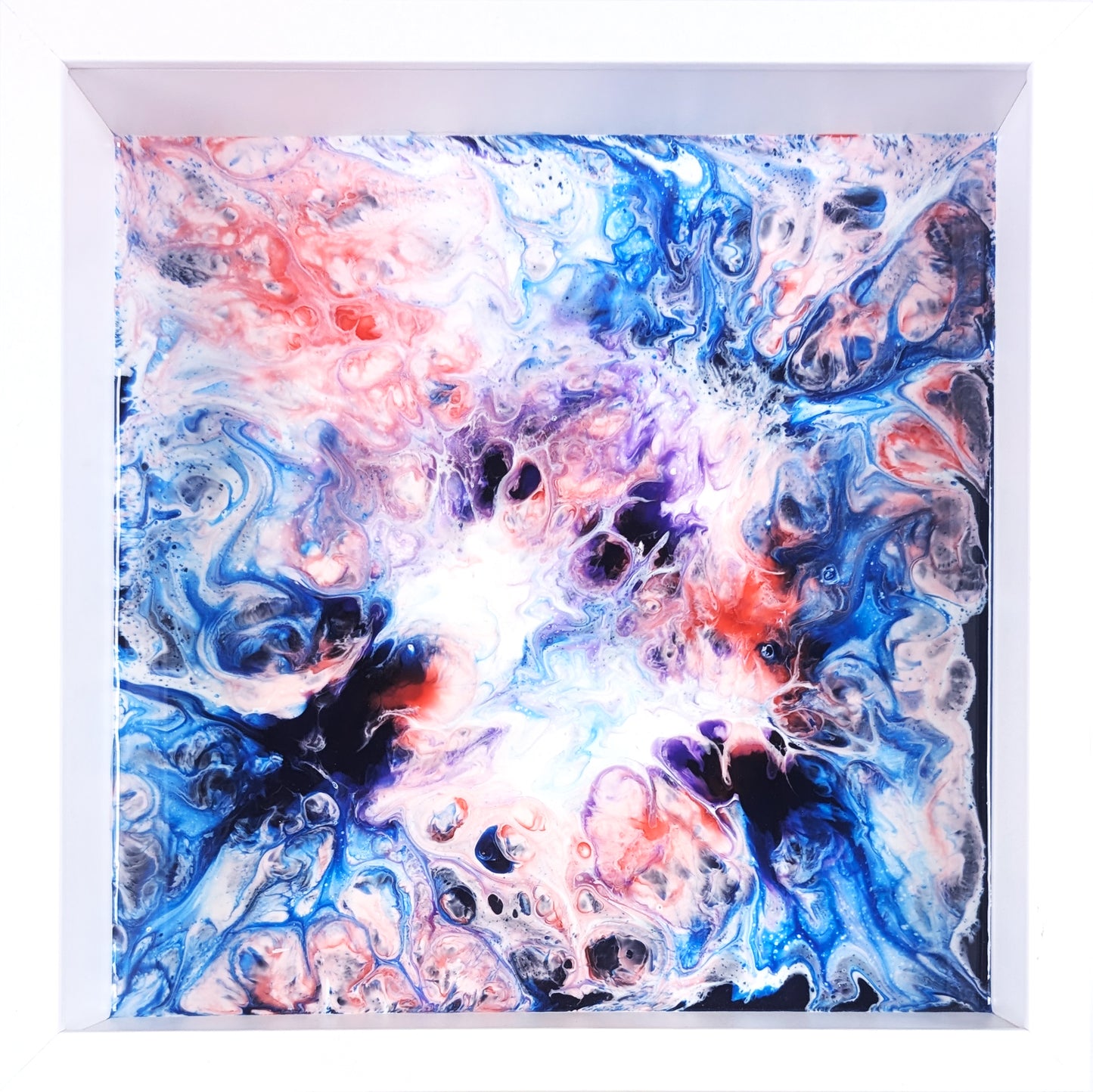 Aurora Eruption - 27x27 - Djup kant