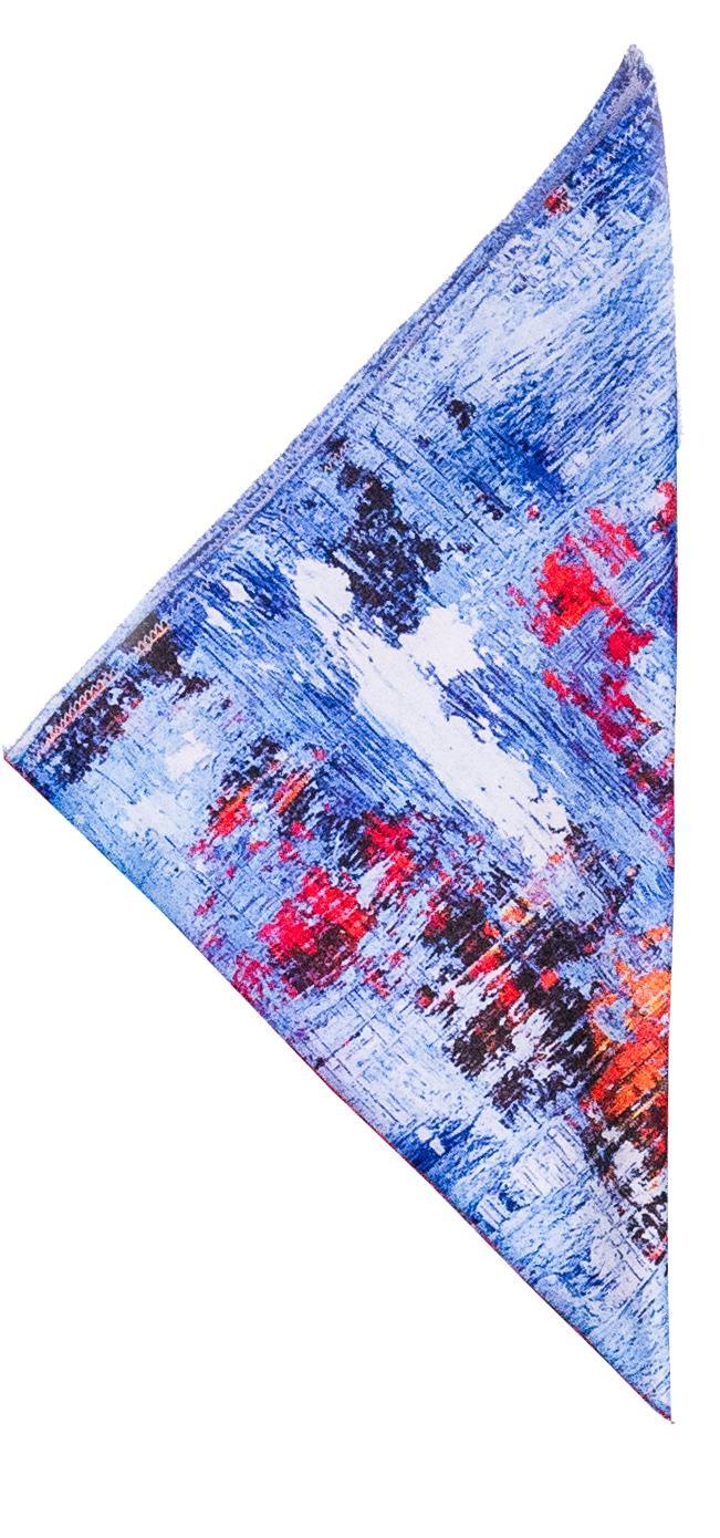 Blå näsduk - Weikel