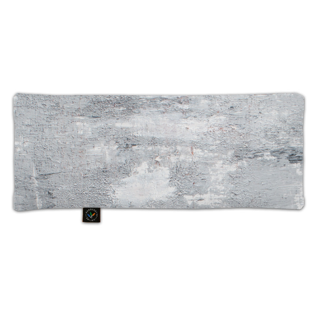 Vetekudde i mjukt och skönt satin - Grå - 40x16 cm