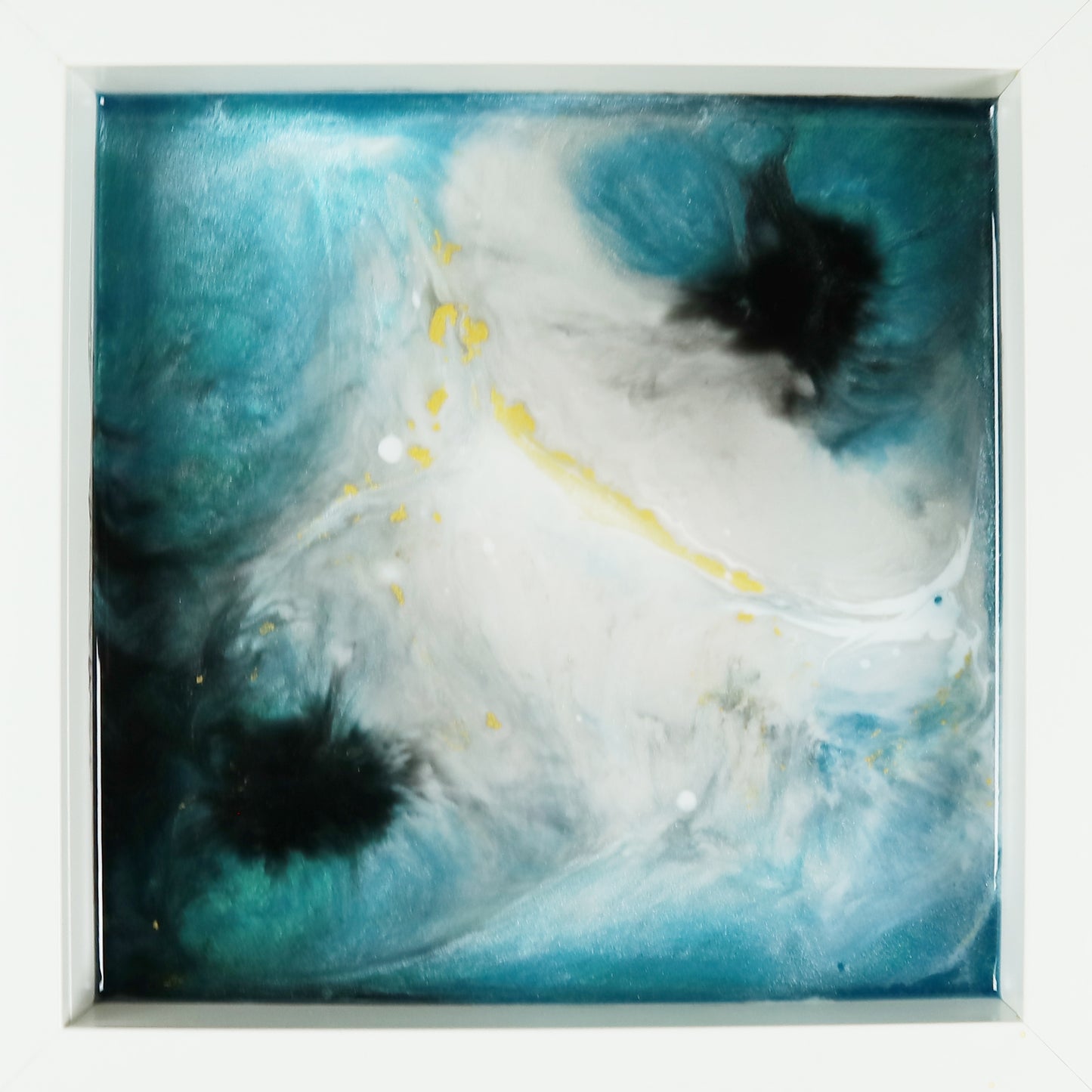 Akvarisk Mystik - 25x25 - Djup kant