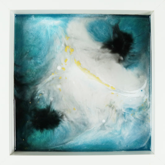 Akvarisk Mystik - 25x25 - Djup kant