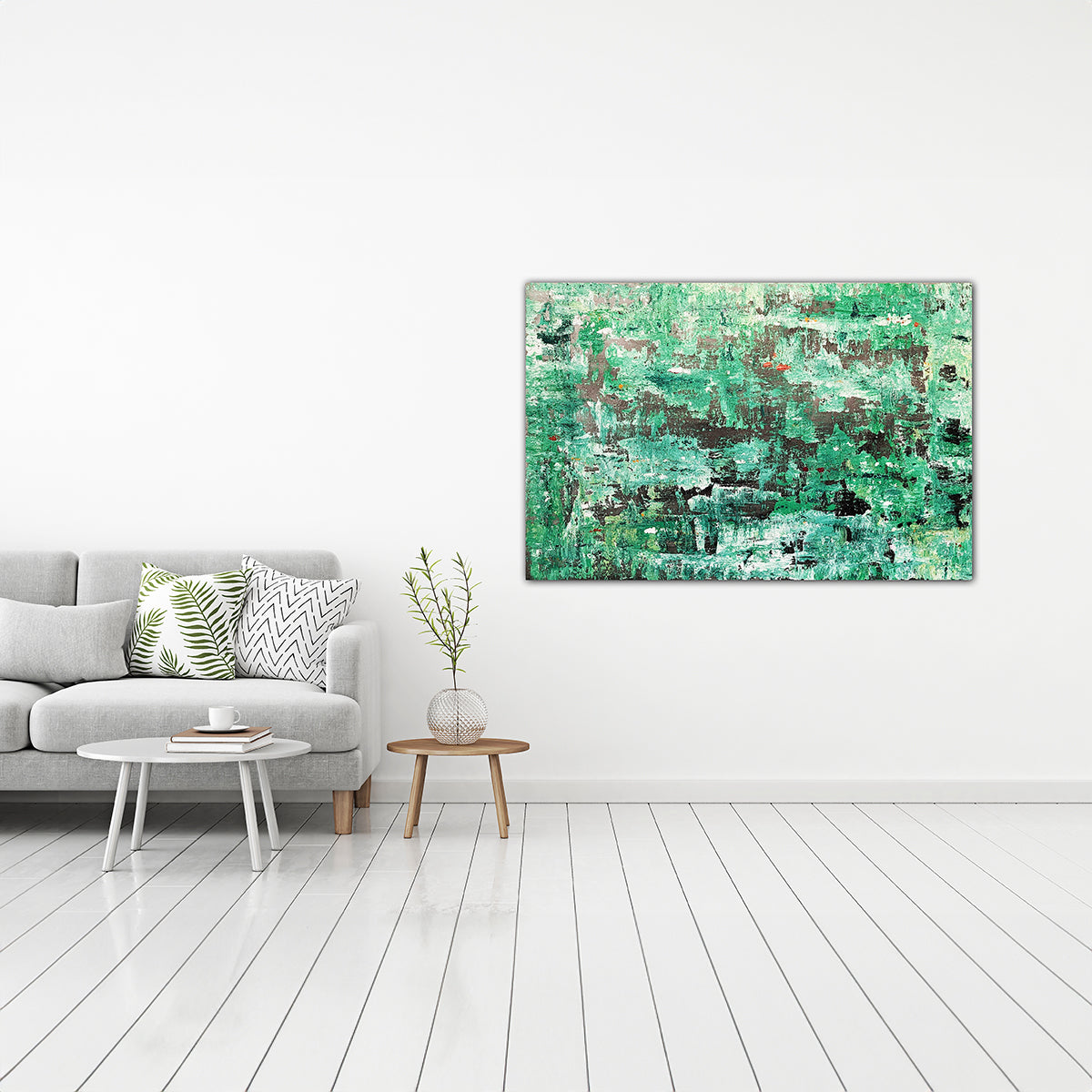 Grönskande Abstraktion - 150x100