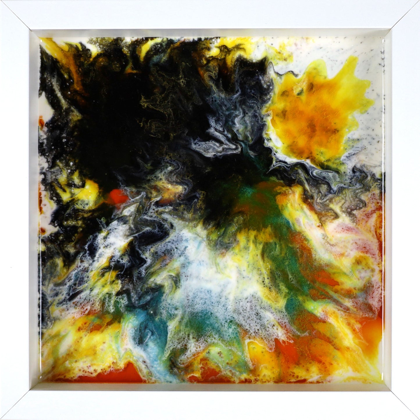 Jordisk Lava - 25x25 - Djup kant