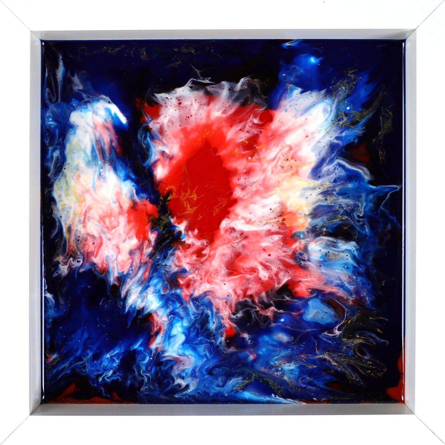 Kosmisk Puls - 25x25 - Djup kant