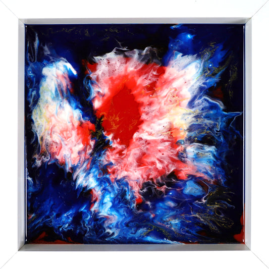 Kosmisk Puls - 25x25 - Djup kant