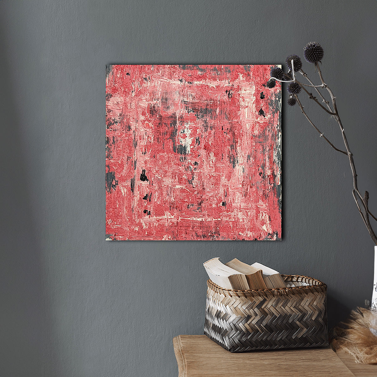 Rosa Reflektioner - 40x40