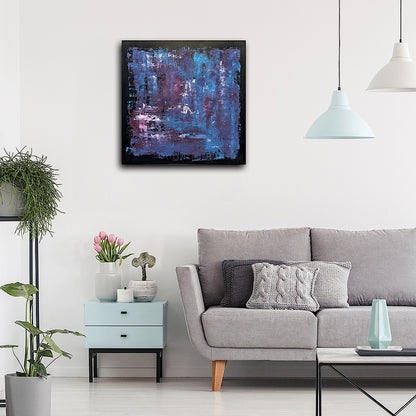 Svart Magisk Skymning - 70x70