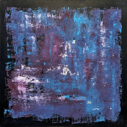 Svart Magisk Skymning - 70x70