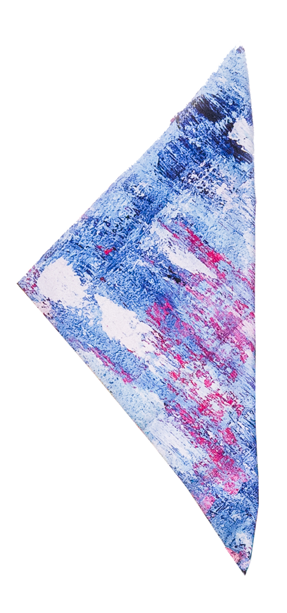 Blå/Rosa näsduk  - Weikel