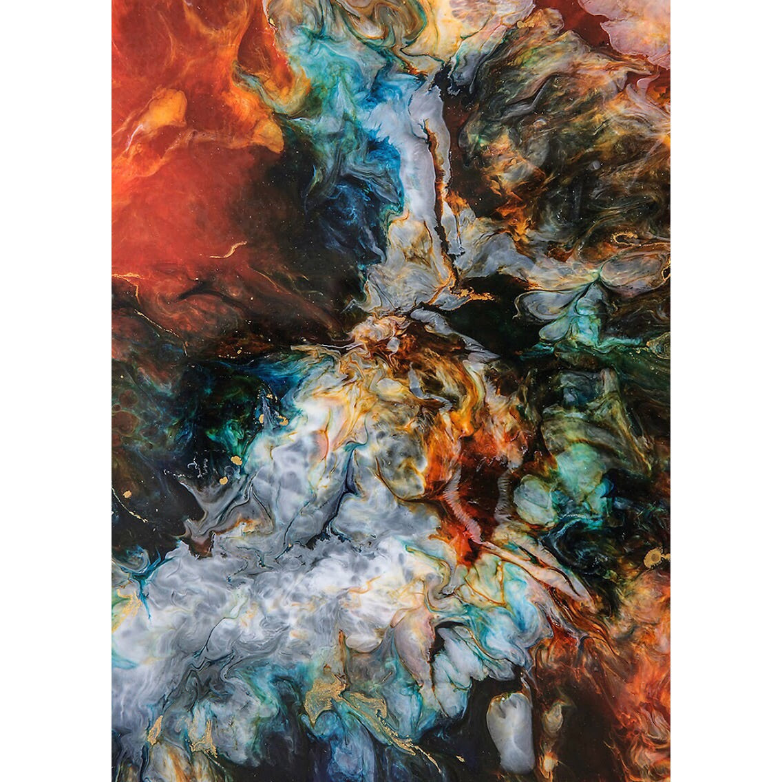 Korallvind - Print 50x70