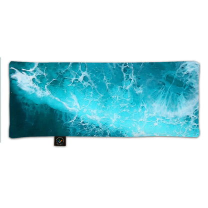 Vetekudde i mjukt och skönt satin - Ocean - 40x16 cm