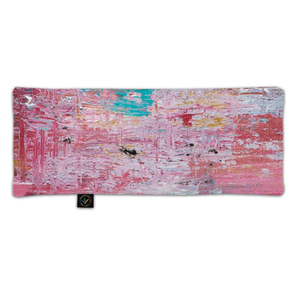 Vetekudde i mjukt och skönt satin - Guldrosa - 40x16 cm