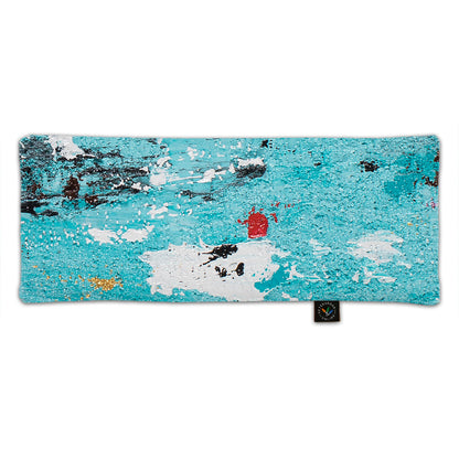 Vetekudde i mjukt och skönt satin - Turkos - 40x16 cm