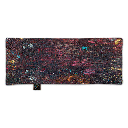 Vetekudde i mjukt och skönt satin - Vinröd - 40x16 cm