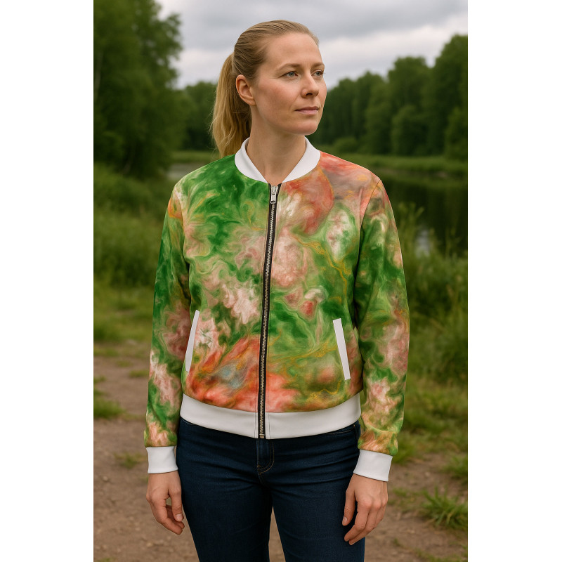 Unisex Bomberjacka – Garden Dreams