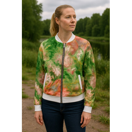 Unisex Bomberjacka – Garden Dreams